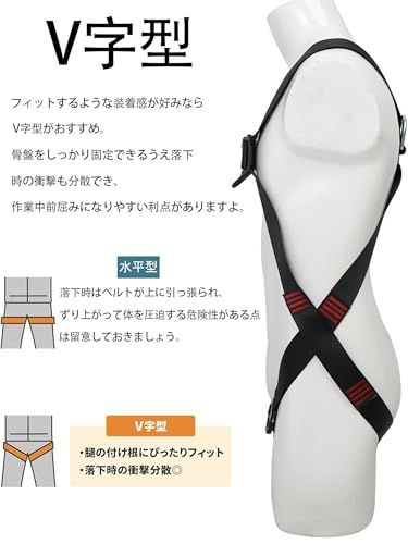 ☆新品☆フルハーネス本体 ハーネス型墜落制止用器具 フルハーネス ハーネス安全帯 新規格 ワンタッチバックル 着脱簡単 建設 電力 高所作業用 使用可能質量 100kg 身長 155-175cm 最適 70001c6f
