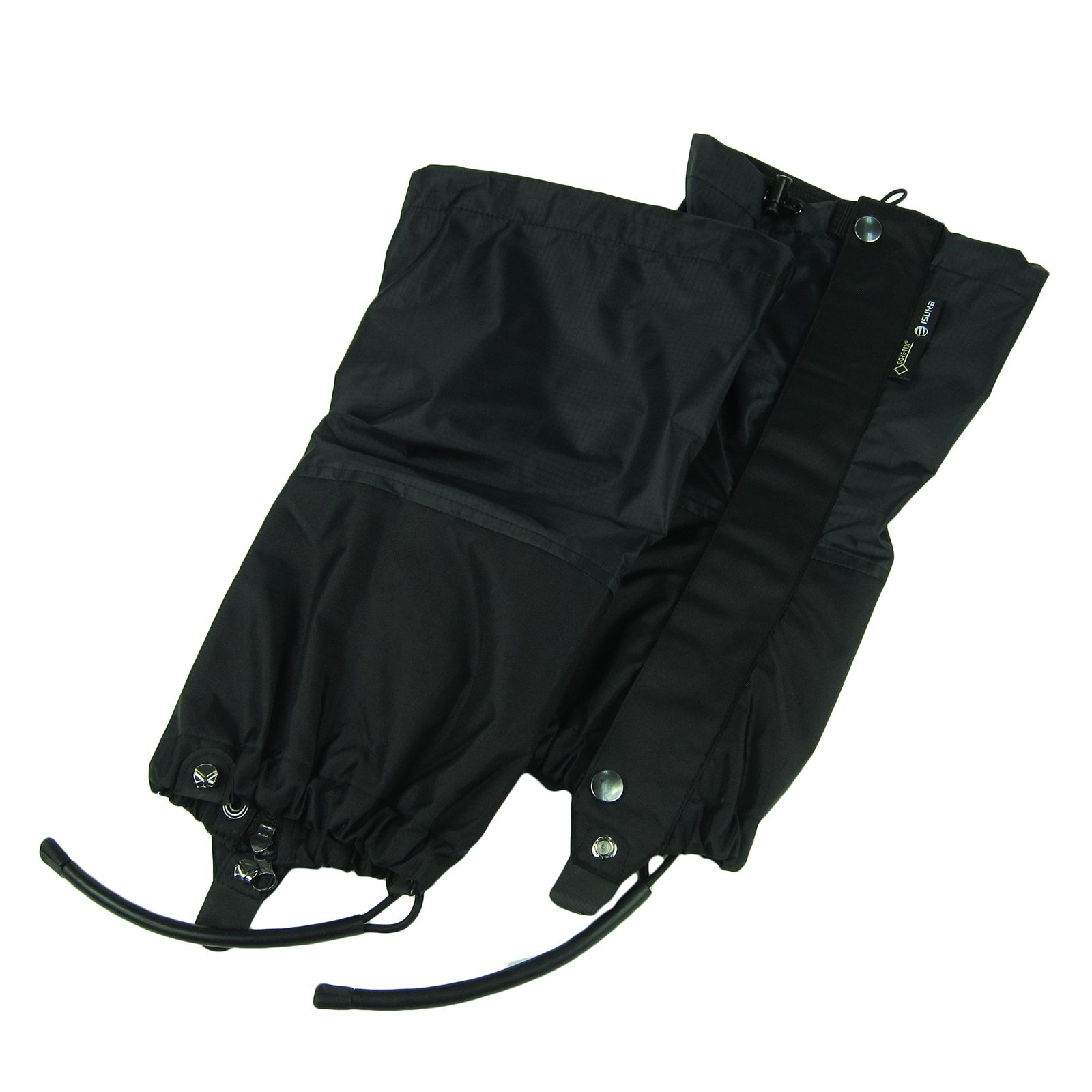 新品 イスカ(Isuka) (ISUKA) ゴアテックス ライトスパッツ フロントジッパー 246301 ブラック