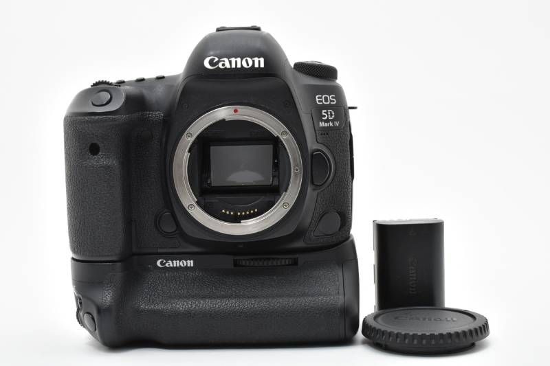 Canon EOS 5D Mark IV ボディ バッテリーグリップ付　1243 ☆良品☆キヤノン Canon EOS 5D Mark IV ボディ バッテリーグリップ付