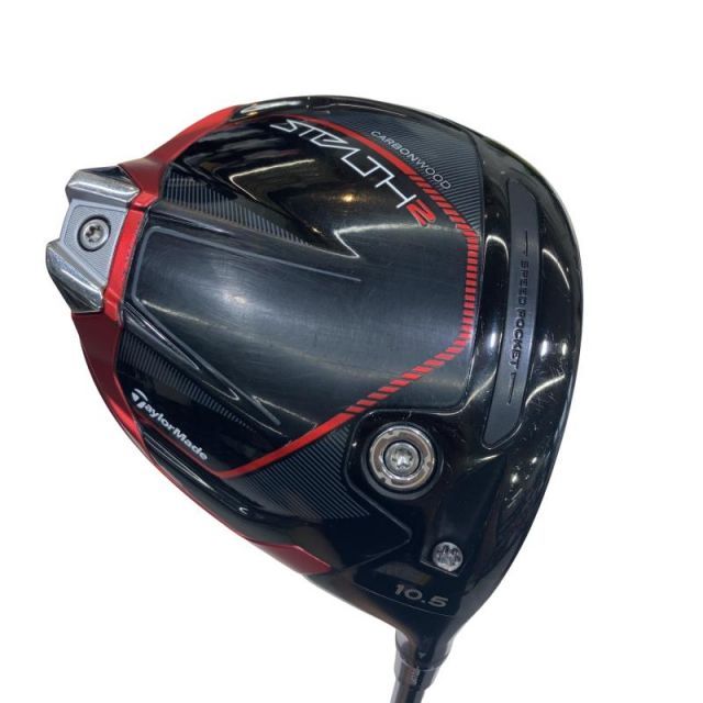 【中古】 テーラーメイド STEALTH2 10.5° ドライバー DR TENSEI RED TM50(STEALTH DR) (フレックスR) メンズ 男性用 右利き 右用 Cランク ゴルフクラブ