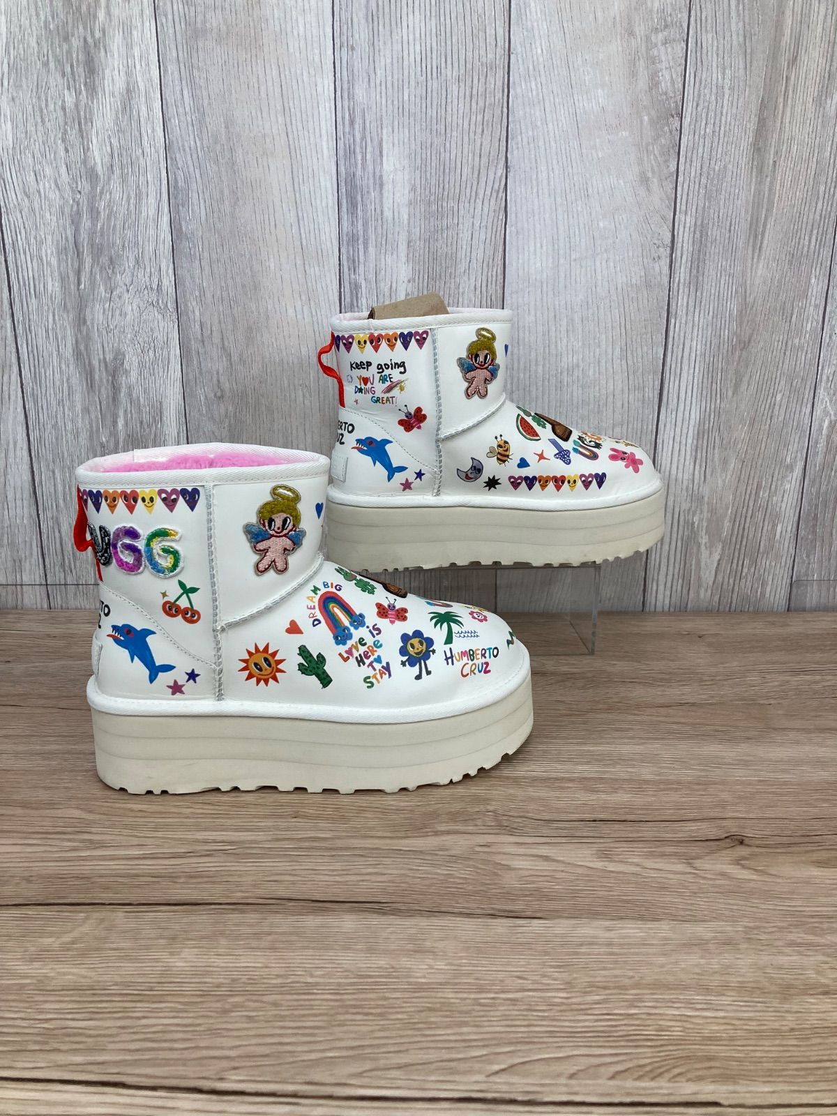 UGG アグ クラシック プラットフォーム ポップ スケッチ Classic 