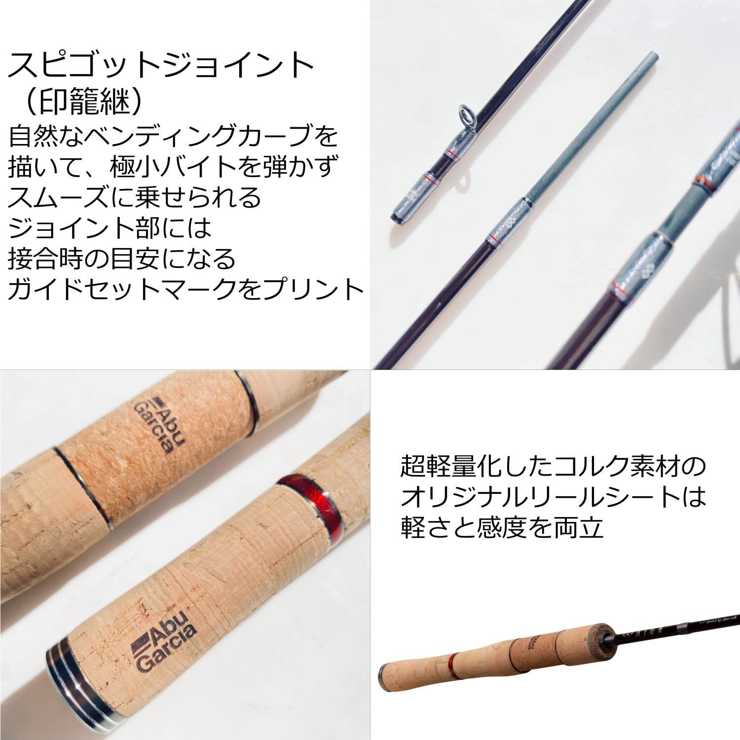 新品 AbuGarcia (アブガルシア) アイオン AION AINS-602ULS Plus
