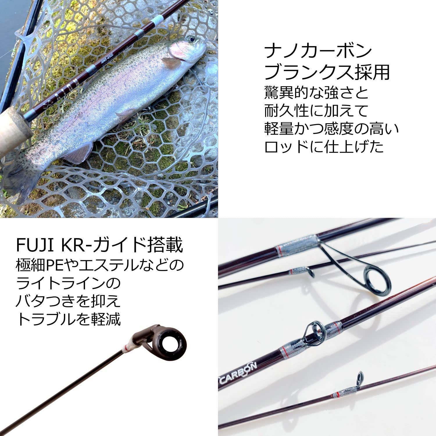 新品 AbuGarcia (アブガルシア) アイオン AION AINS-602ULS Plus