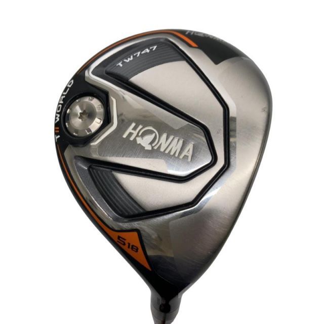 【中古】 本間ゴルフ TOUR WORLD TW747 5W フェアウェイウッド FW VIZARD FD-6 (フレックスS) メンズ 男性用 右利き 右用 Cランク ゴルフクラブ