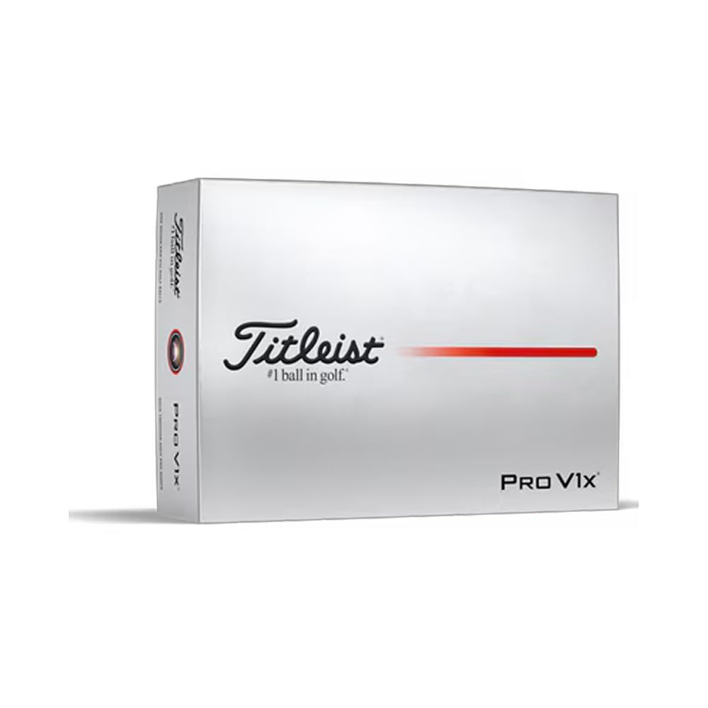 新品 2025 TITLEIST(タイトリスト) PROV1x プロV1xハイナンバー (１ダース12球入）