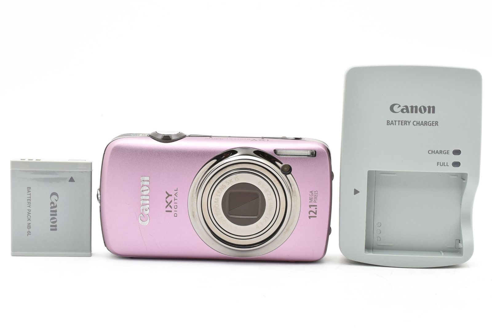 ■ 美品 ■ キヤノン　Canon IXY DIGITAL 930IS パープル PC1437 《動作確認済・バッテリー付・充電器付》 デジカメ コンデジ #A1248