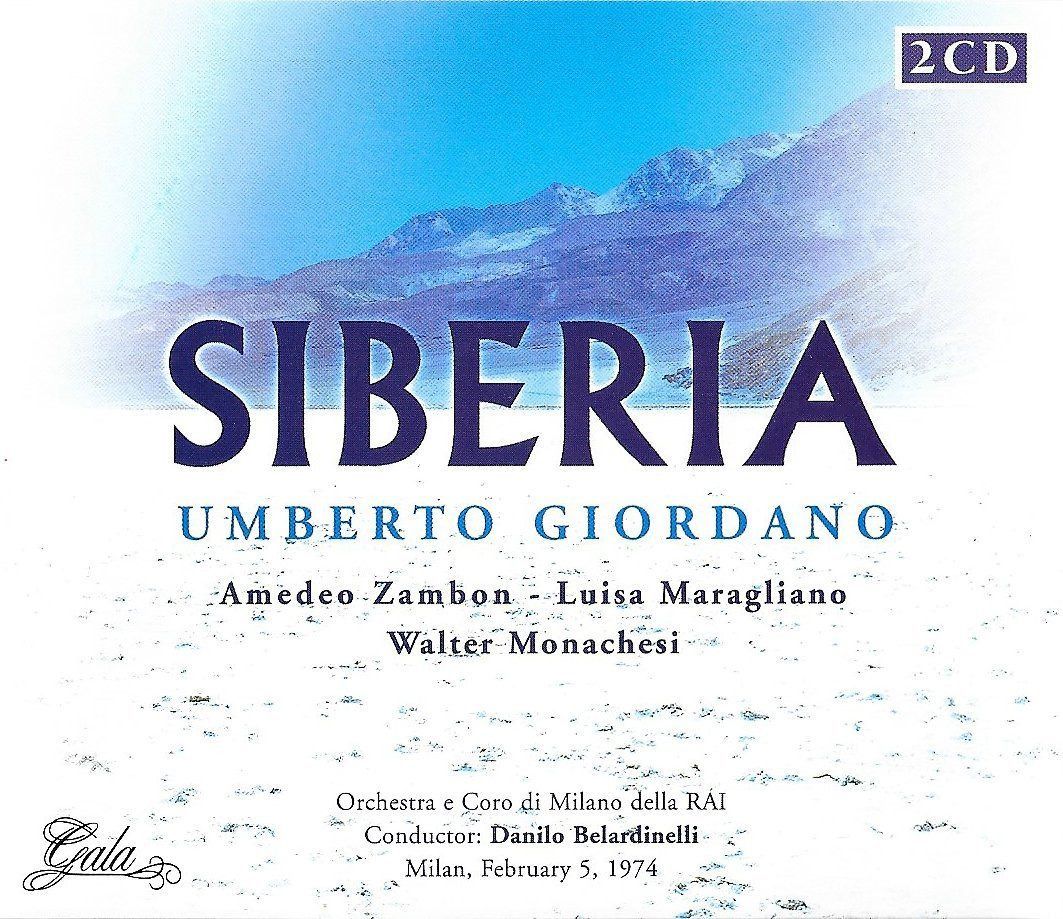 【CD】Giordano: Siberia