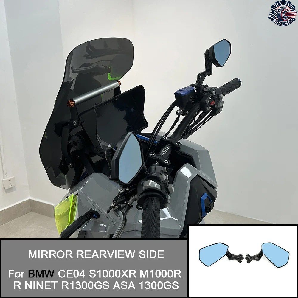 BMW CE04 CE 04 S1000XR M1000R R NINET R1300GS ASA 1300GS オートバイ用サイドミラー ウイングミラー