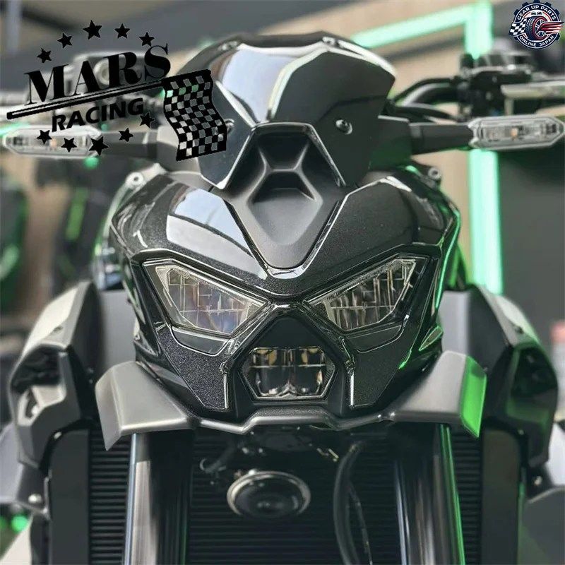 カワサキ Z-900 Z900 Z900 2025 2026 モーターサイクル スポーツ ダウンフォース ネイキッド フロントスポイラー エアロダイナミック ウィ