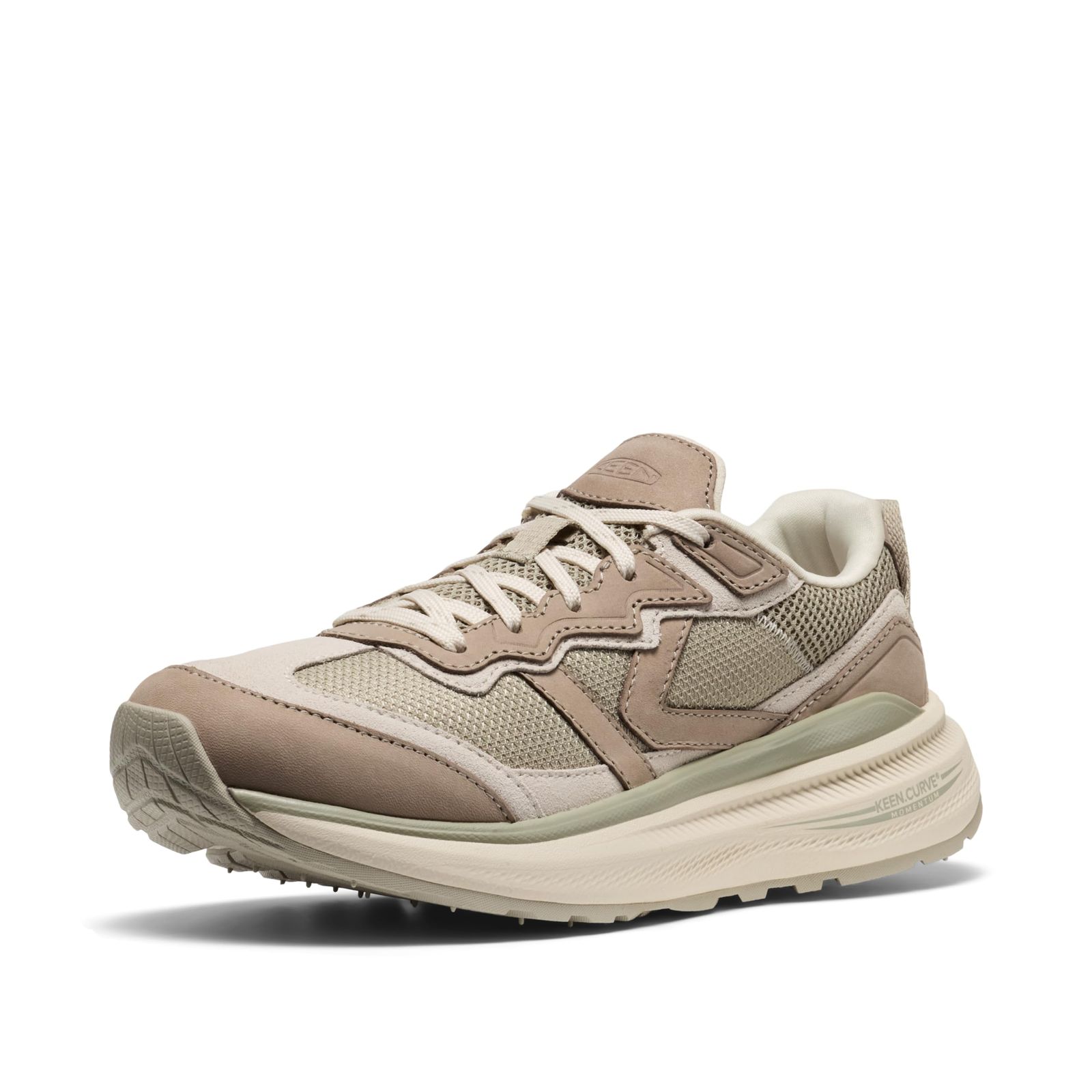 新品 [KEEN] [キーン] スニーカー WK500 LEATHER レディース ABBEY STONE/BIRCH 22.5 cm