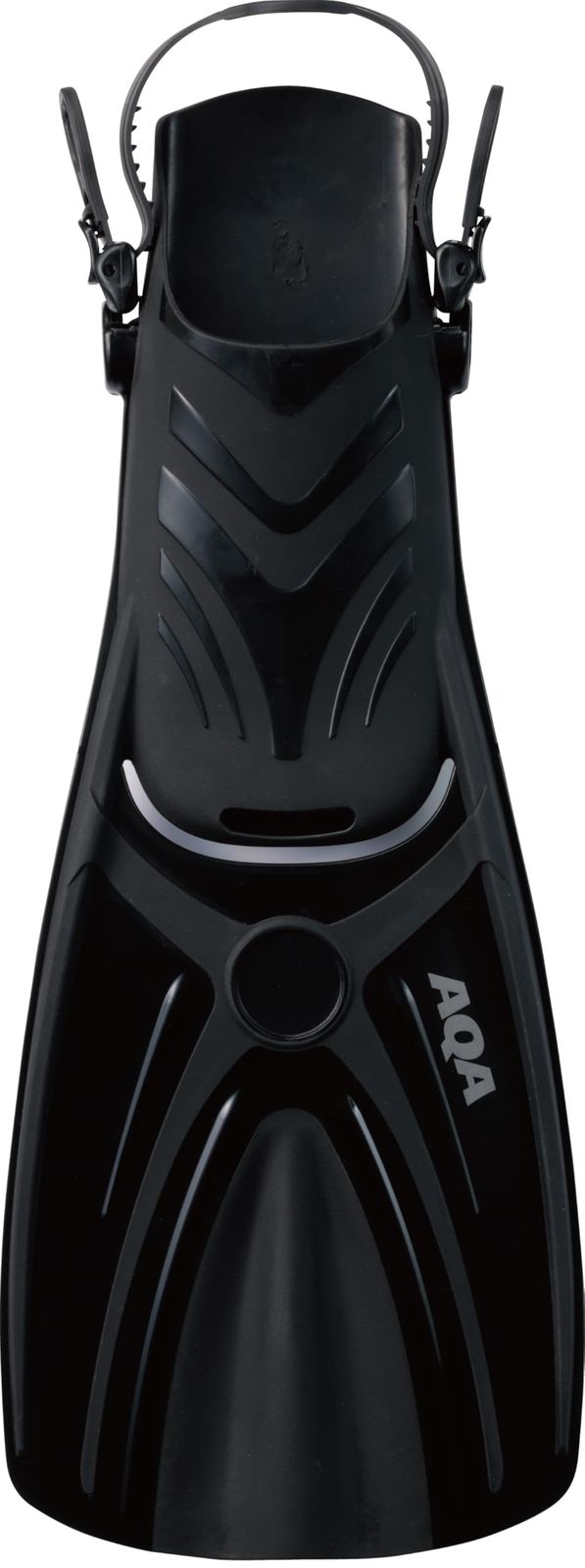 新品 AQA(エーキューエー) スノーケリング フィン オーシャンウェーブ ブラック(01) M KF2512