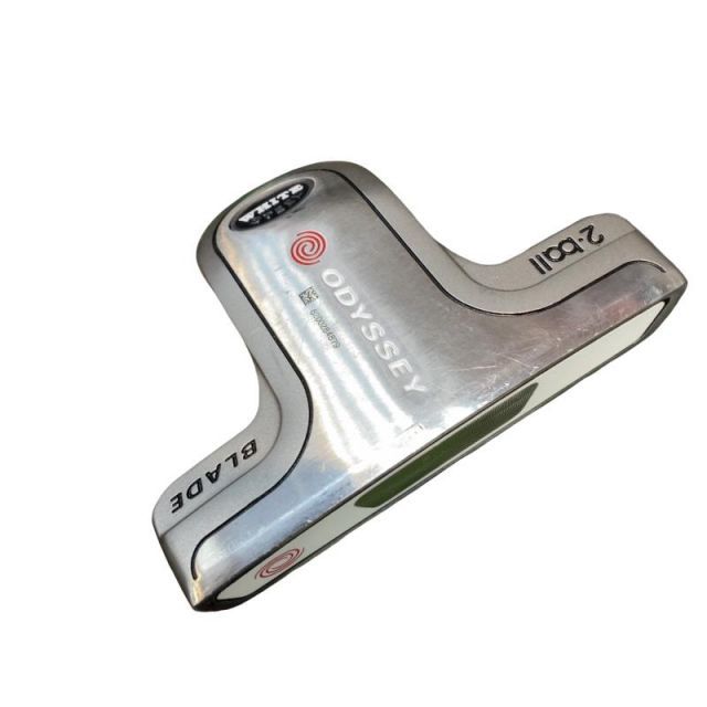 【中古】 オデッセイ WHITE STEEL 2・ball BLADE 32インチ パター PT スチール (フレックスその他) メンズ 男性用 右利き 右用 Cランク ゴルフクラブ