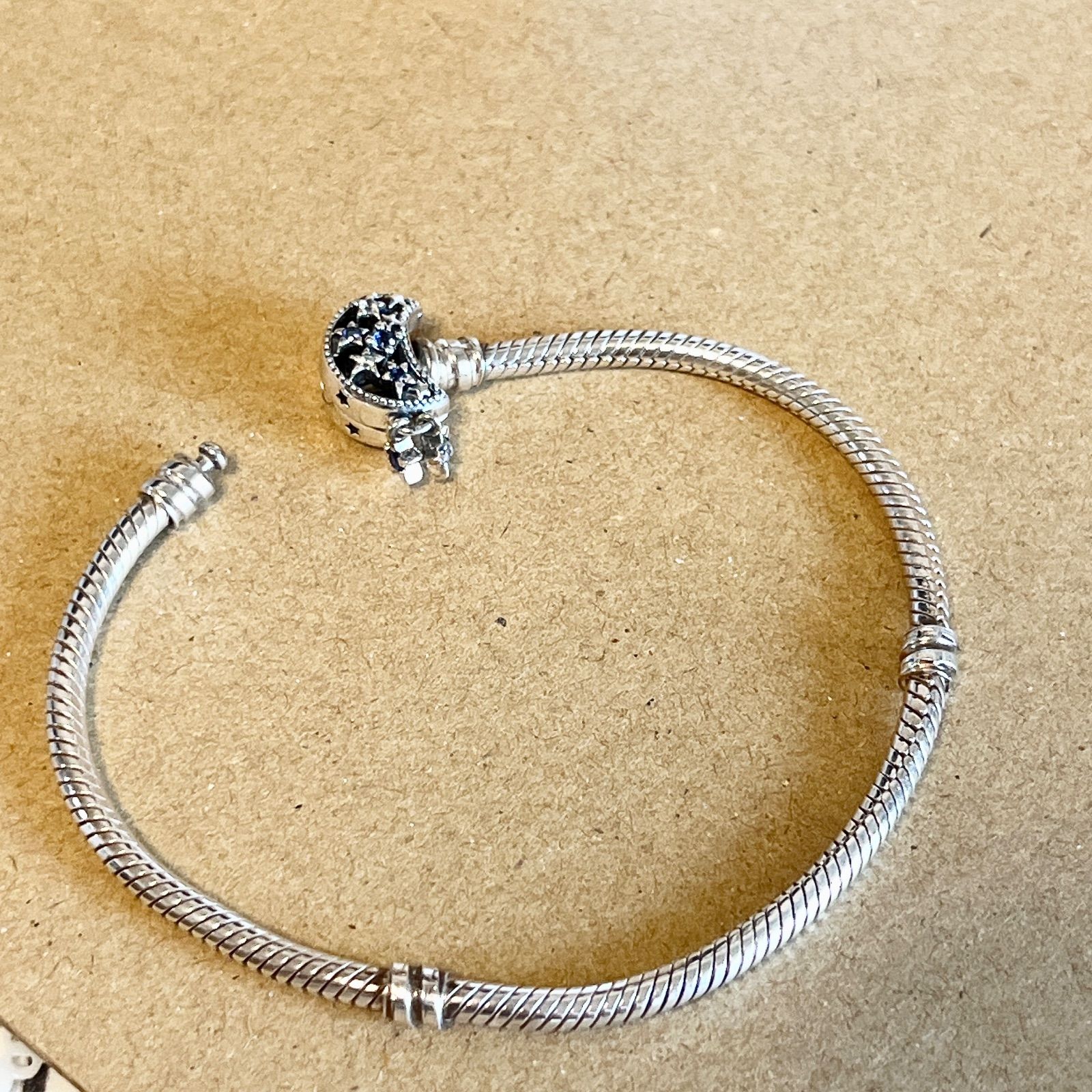 PANDORA S925 スネークチェーンブレスレット18cm 他 全9点セット 