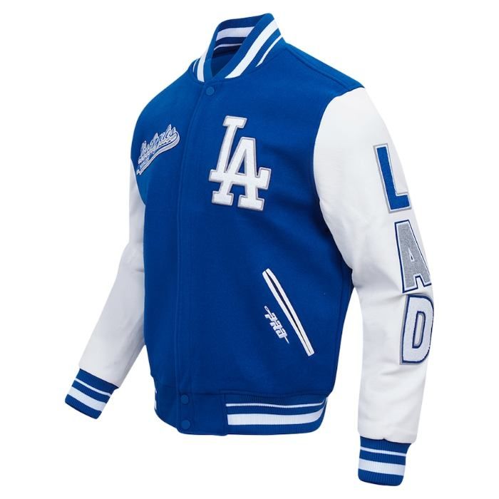 MLB公式 正規品 Pro Standard プロスタンダード メンズ バーシティジャケット スタジャン アウタージャケット 大谷翔平 山本由伸 Los Angeles Dodgers Script Varity Jacket ロサンゼルス・ドジャース