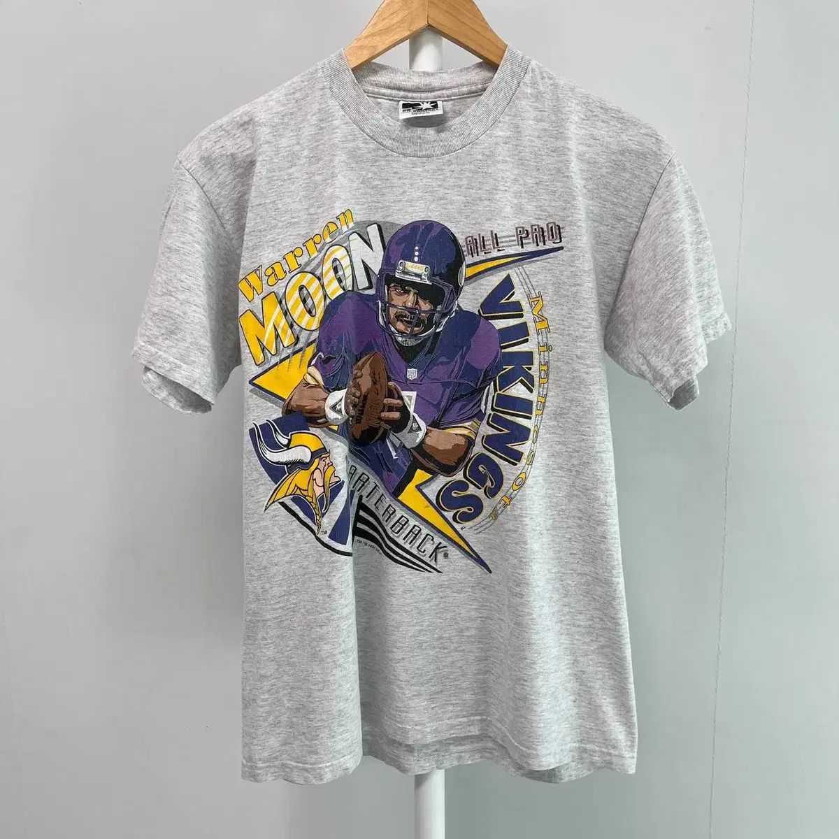 M USA 90s NFL オリジナル ヴィンテージ グラフィック Tシャツ