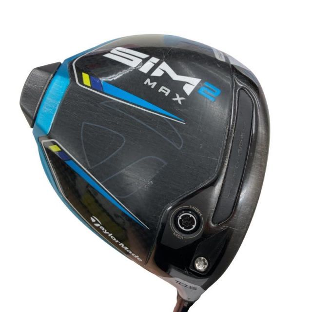【中古】 テーラーメイド SIM2 MAX 10.5° ドライバー DR TENSEI BLUE TM50(SIM2 DR) (フレックスS) メンズ 男性用 右利き 右用 Cランク ゴルフクラブ