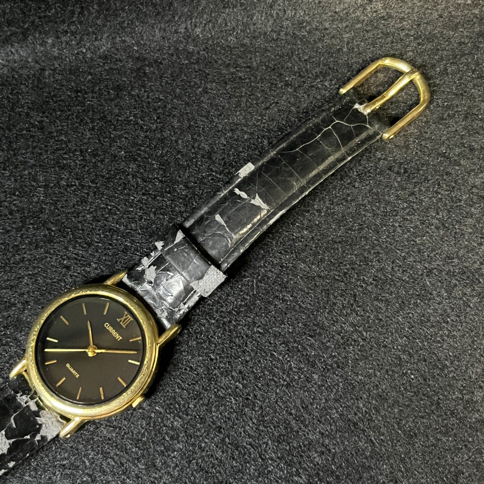 稼動品】SEIKO セイコー CURRENT カレント ゴールド Y121-AM30 