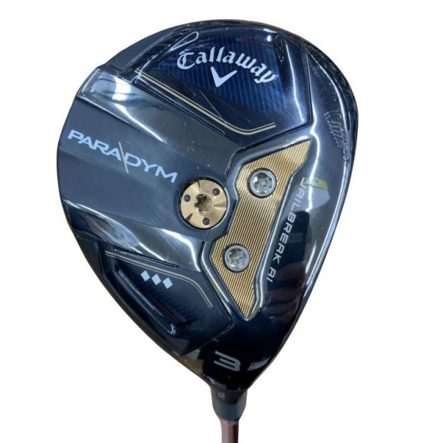 【中古】 キャロウェイ PARADYM ◆◆◆ 3W フェアウェイウッド FW 純正特注シャフト (フレックスX) メンズ 男性用 右利き 右用 Cランク ゴルフクラブ