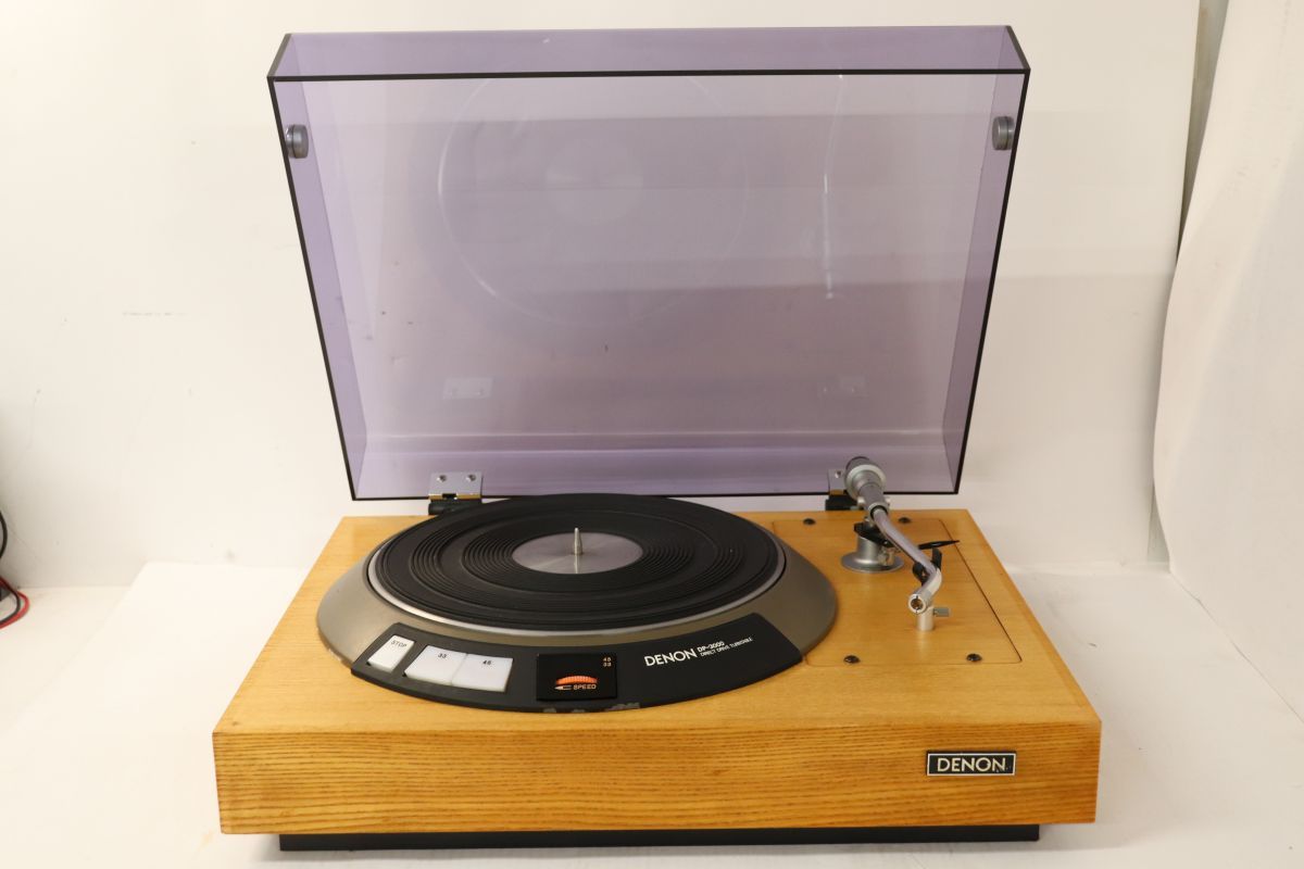 Denon デノン DP-3000 DK-100 Direct Drive Turntable ダイレクトドライブターン /12800
