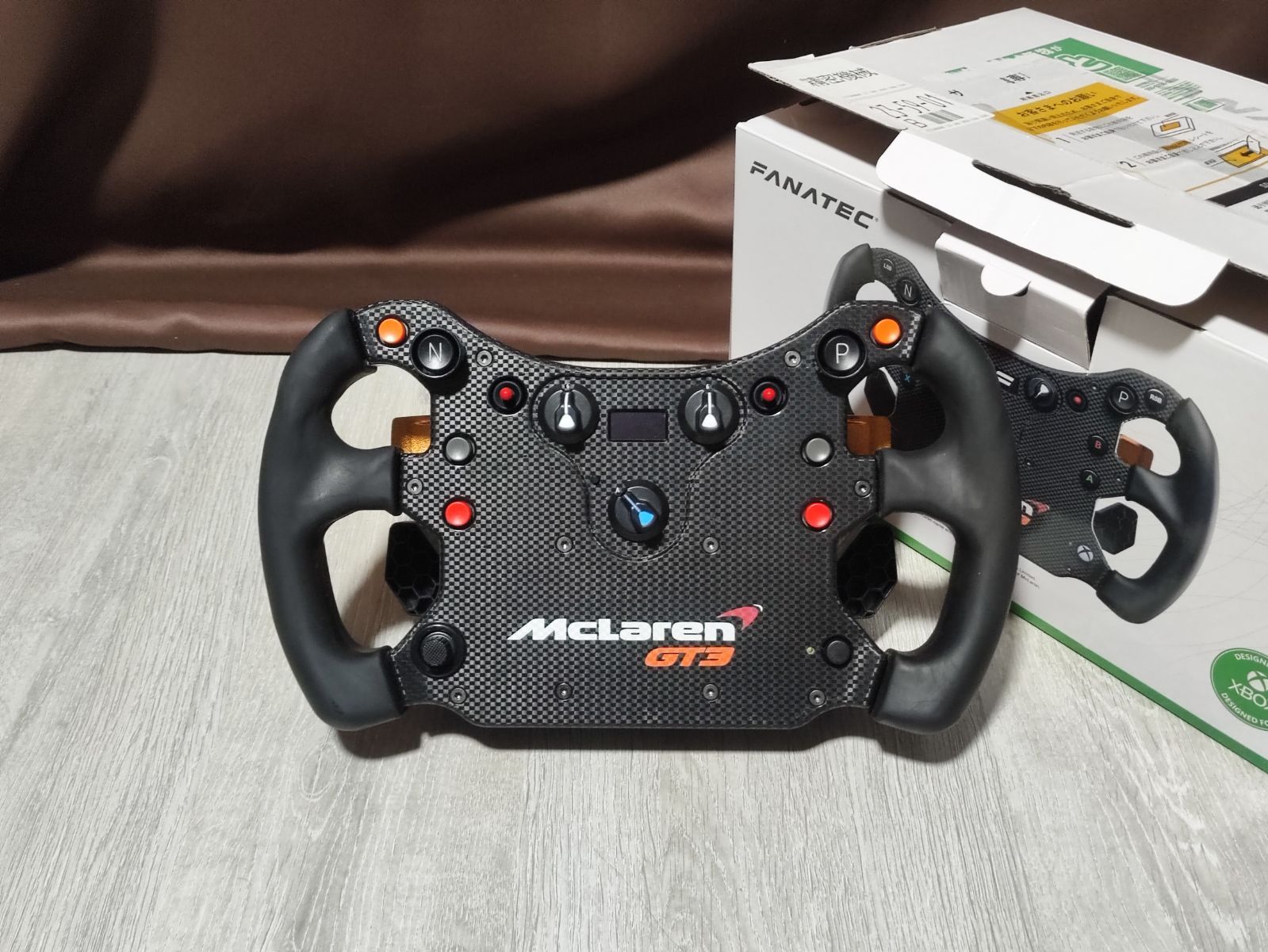 FANATEC CSL Elite McLaren GT3 V2 + QR1lite【中古品】ハンコン 