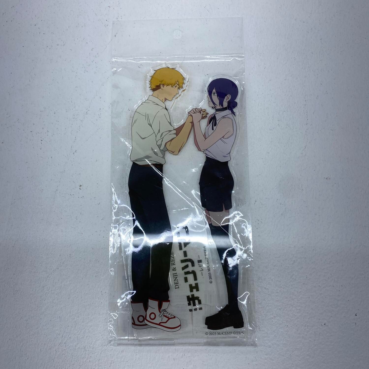 【★加古川物流】中古 劇場版チェンソーマン レゼ篇 ビッグアクリルスタンド デンジ＆レゼ〔2〕**【741】