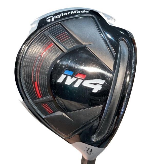 【中古】 テーラーメイド M4 3W フェアウェイウッド FW Tour AD IZ-6 (フレックスS) メンズ 男性用 右利き 右用 Cランク ゴルフクラブ
