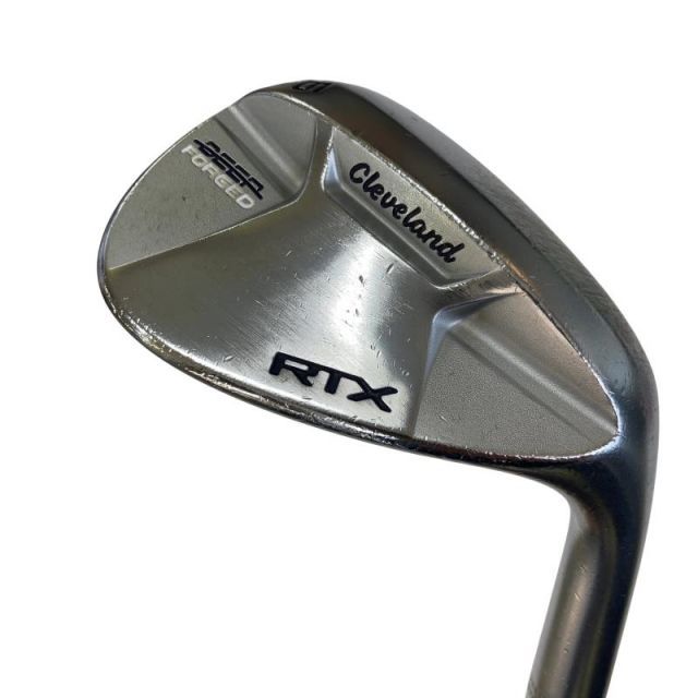 【中古】 クリーブランド Cleveland RTX DEEP FORGED 56°/12° MID ウェッジ WG Dynamic Gold (フレックスS) メンズ 男性用 右利き 右用 Cランク ゴルフクラブ