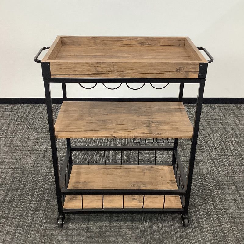 中古 キッチンワゴン SOBUY キャスター付き 未使用 幅670×奥行400×高さ