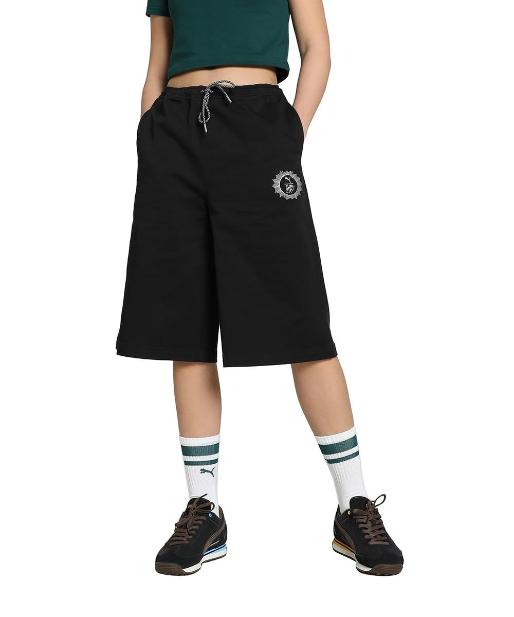 新品 [プーマ] 63009801 X HARRY POTTER RELAXED JORTS 14INCH WV ブラック_M