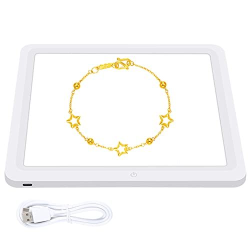【新品】PULUZ 29cm LED写真撮影用シャドウレスライトパネル 超高輝度フィルライト背景パネル タッチボトムライト フォトボックスライト USB-C電源付き ジュエリー 化粧品 手芸撮影に最適 7a22459e