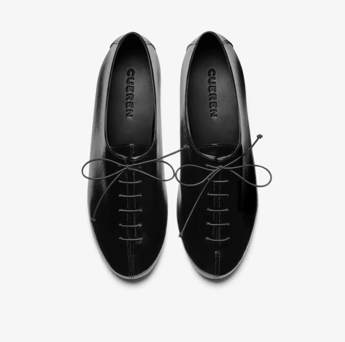 CUEREN Rome ローマ12 レースアップ フラット