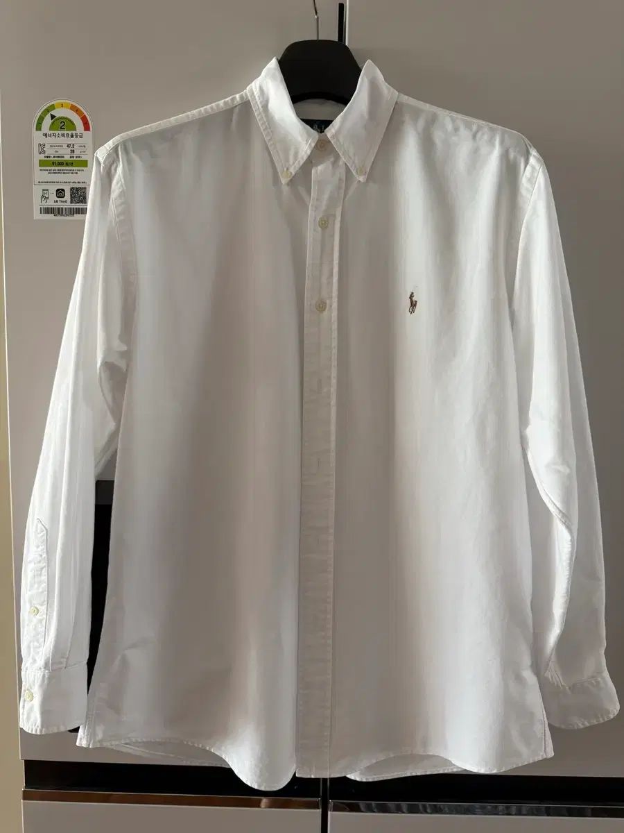 ポロラルフローレン Oxford yarmouth バージョン シャツ 白 105 サイズ