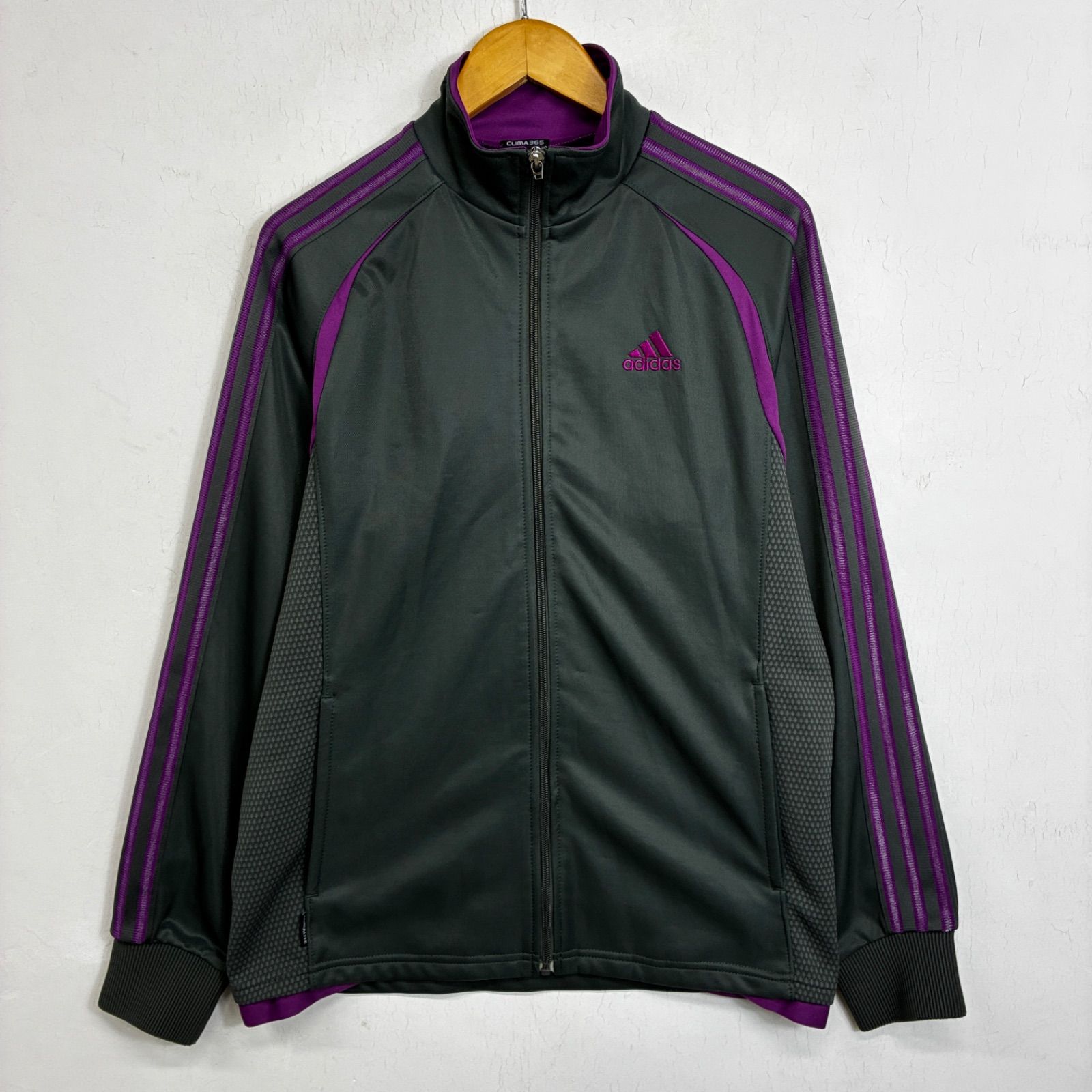 adidas アディダス ジャージ トラックトップ ジャケット S チャコール 