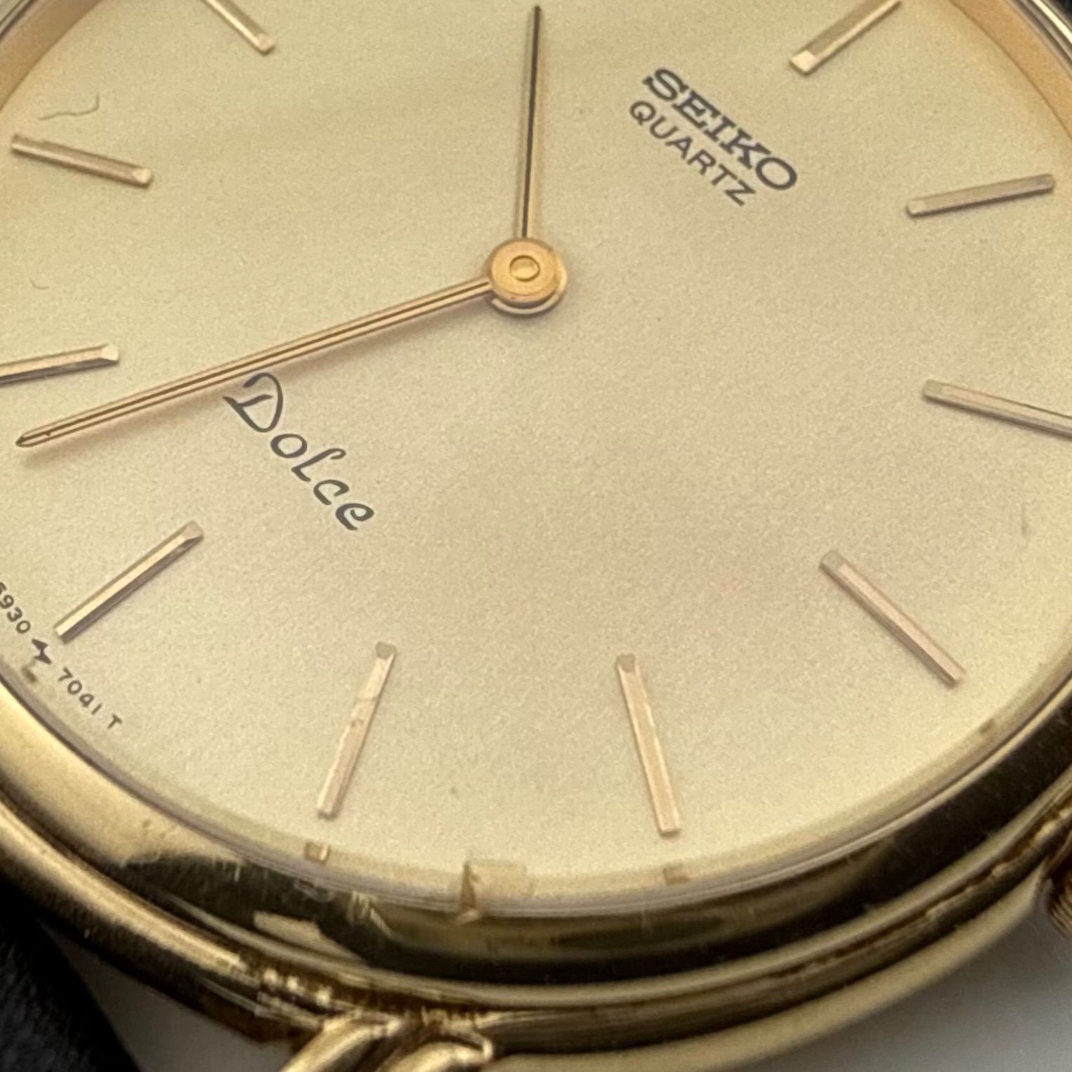 SEIKO 5930-7020 セイコー DOLCE ドルチェ メンズ 腕時計 クォーツ 