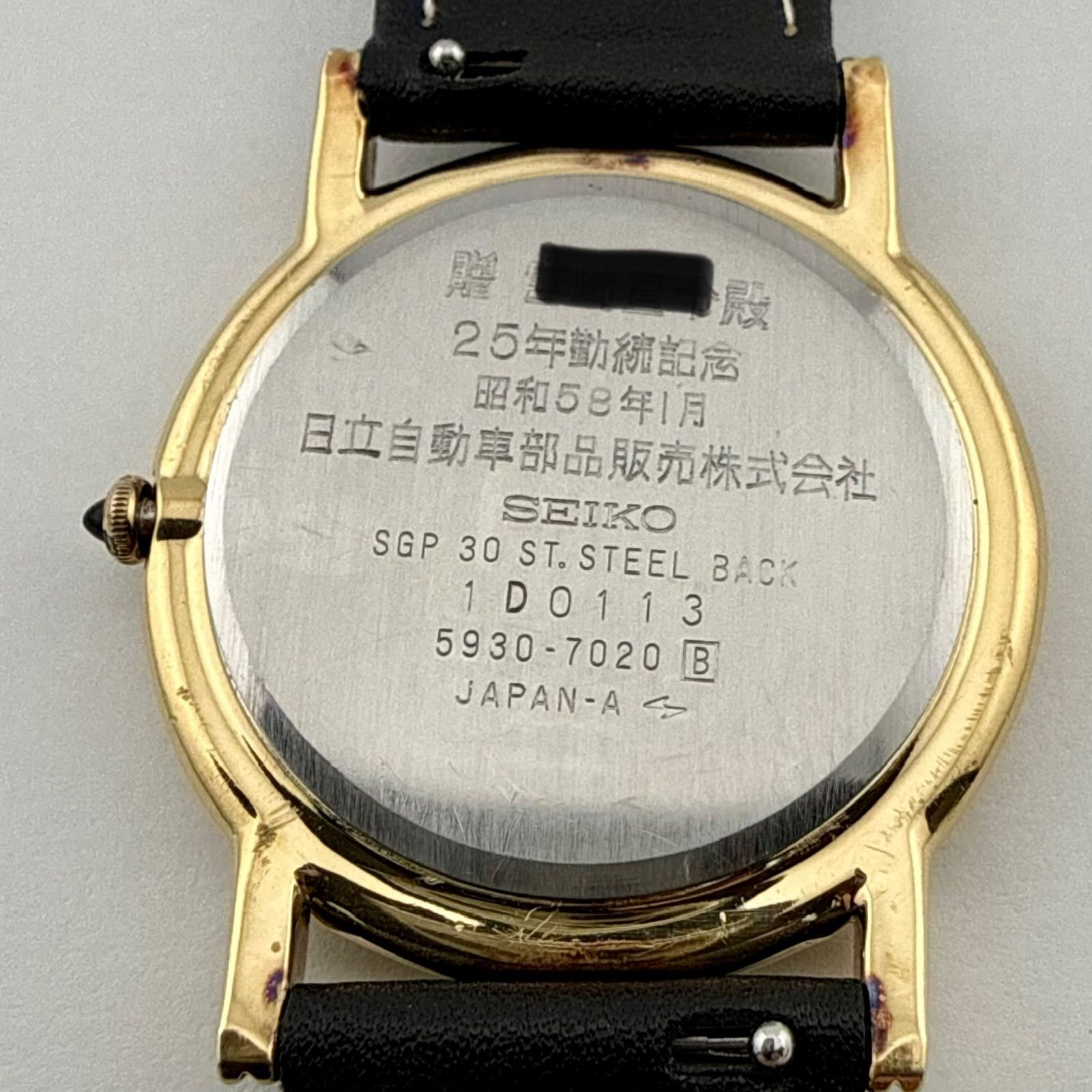 SEIKO 5930-7020 セイコー DOLCE ドルチェ メンズ 腕時計 クォーツ