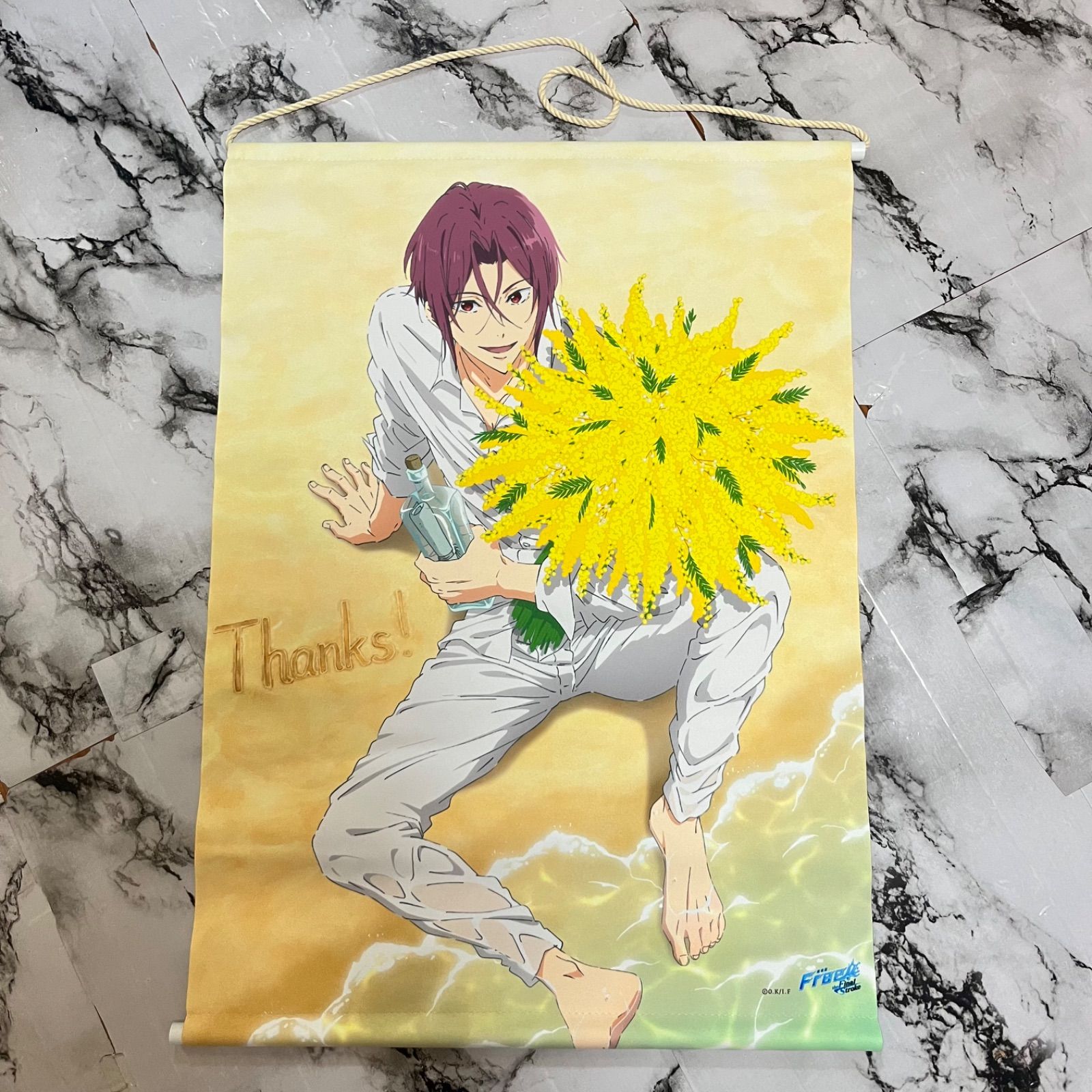 タペストリー - 松岡凛 Birthday メルカリ Free!シリーズ Free 