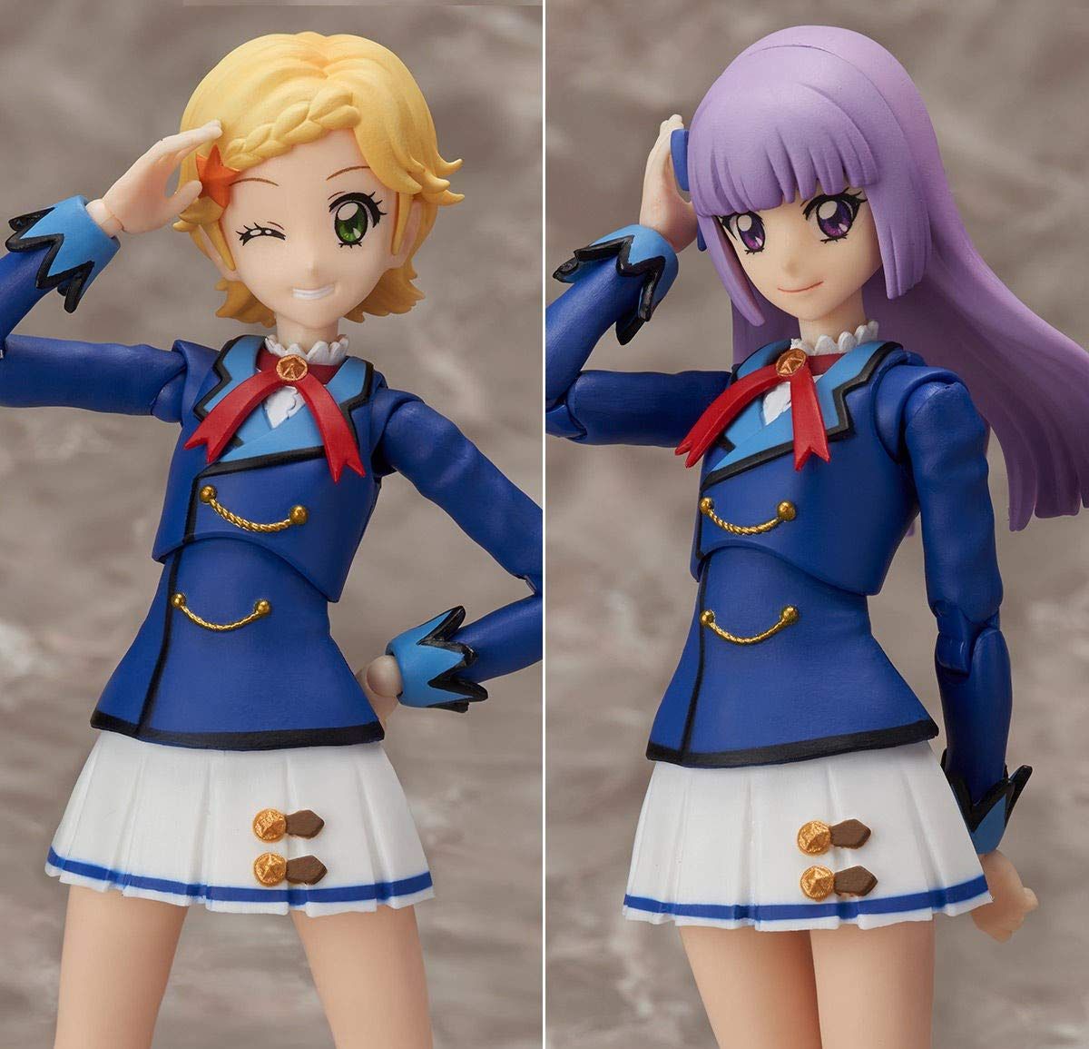 新品 S.H.フィギュアーツ 氷上スミレ、新条ひなき(冬制服ver.)セット『アイカツ!』(魂ウェブ商店限定)