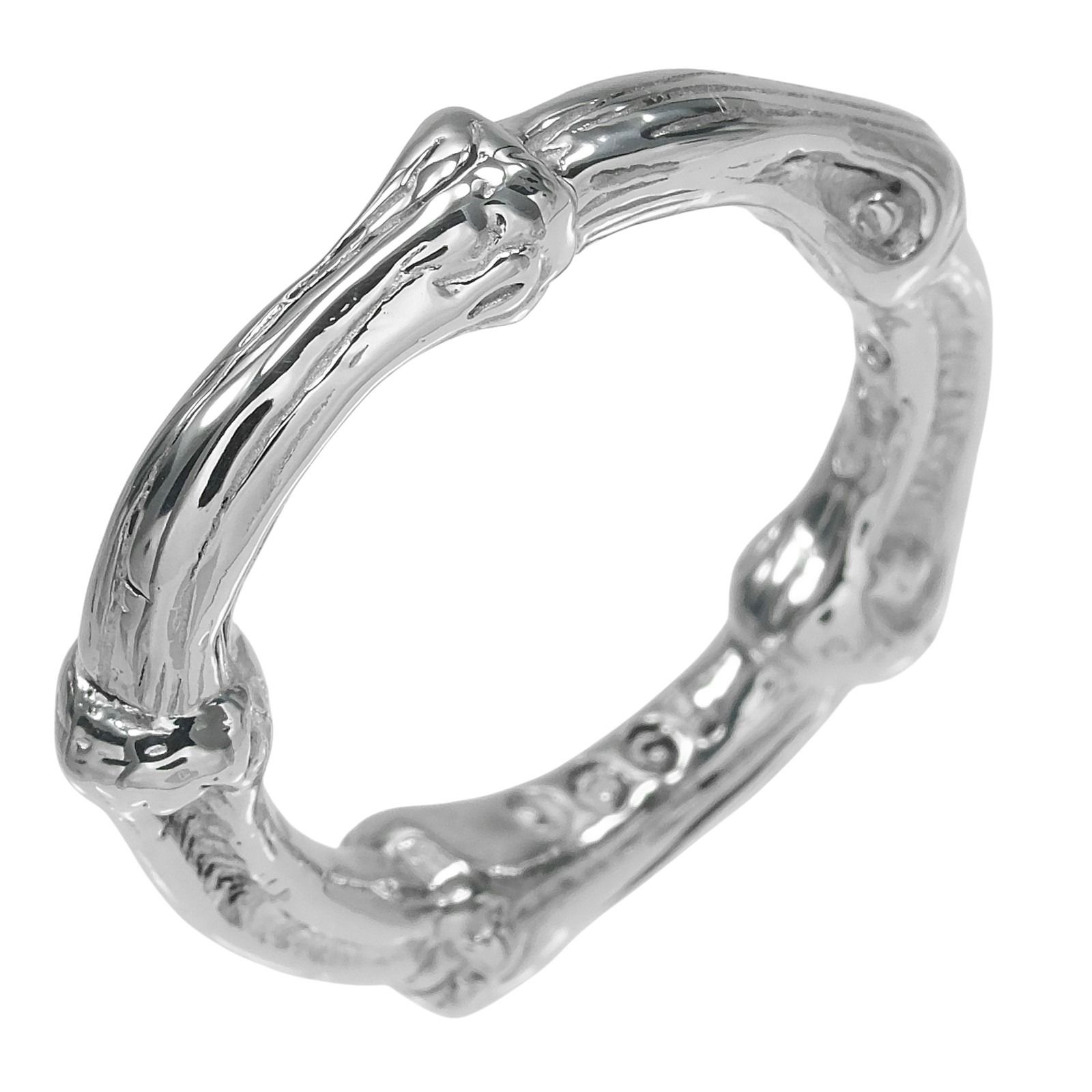 【TIFFANY&Co.】ティファニー バンブー シルバー925 7.5号 レディース 5g リング・指輪