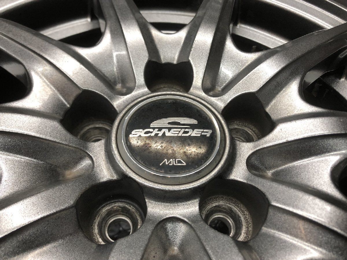 DUNLOP WM02 195/65R15】スタッドレス【MiD SCHNEIDER 15インチ 