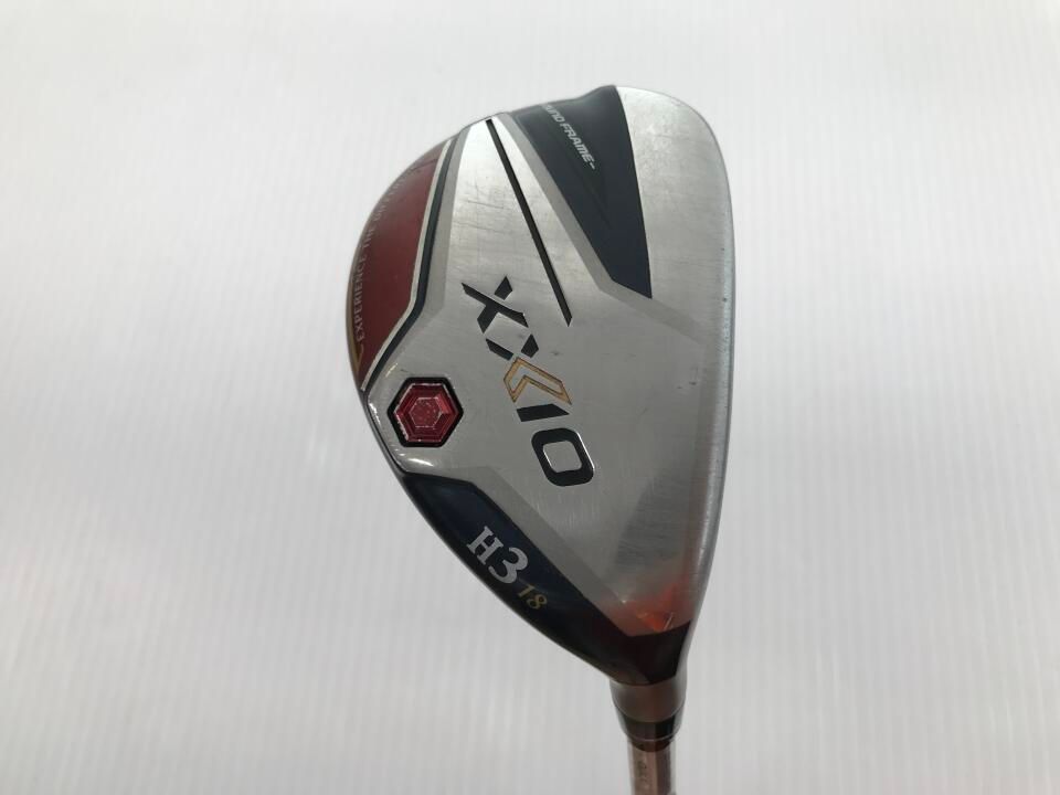ダンロップ　XXIO 12 レッド　18度　MP1200 レッド　Sフレックス　ユーティリティ　中古【最短即日発送】