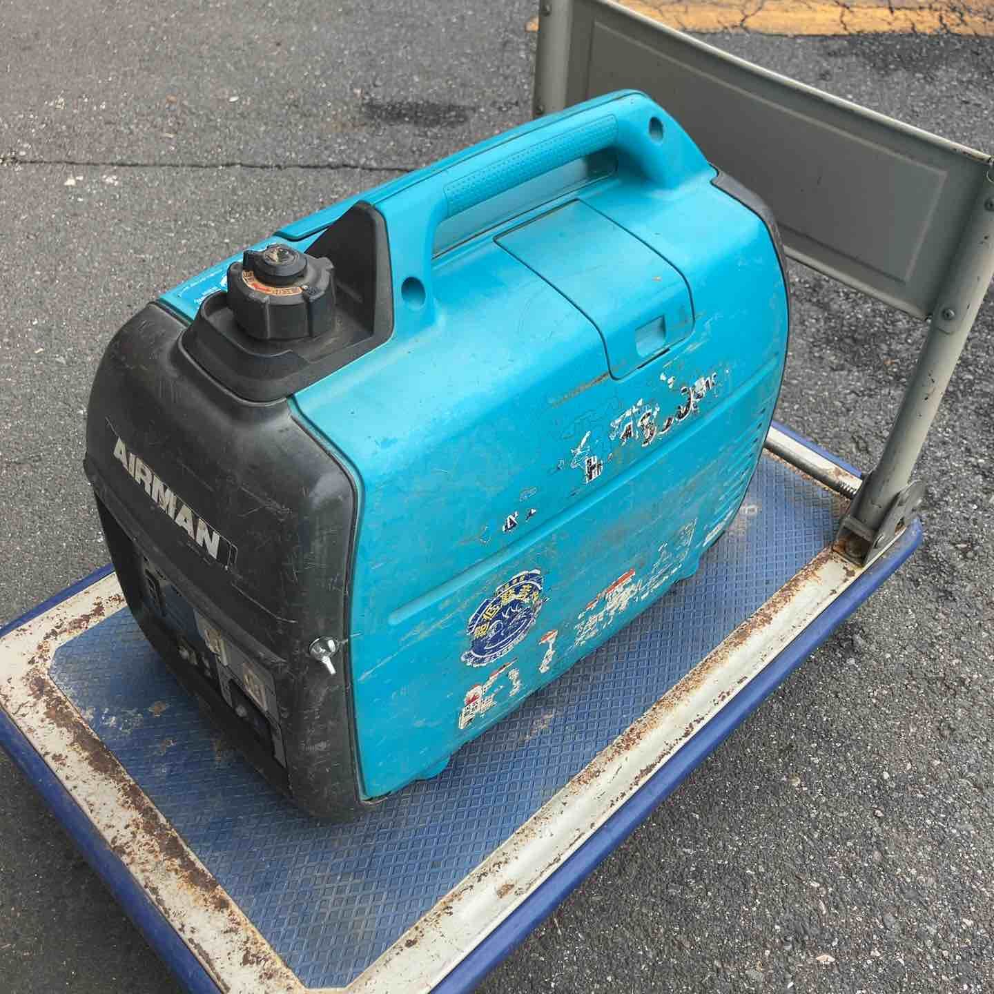 【中古品】 北越工業/AIRMAN インバーター発電機・HP1600SV 【桶川店】