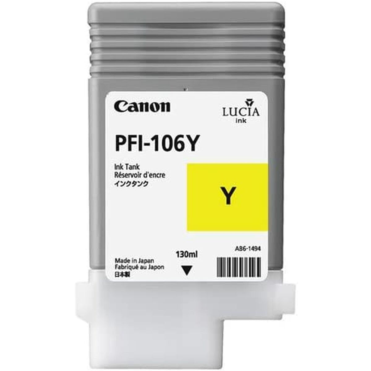 新品 Canon 純正インクタンク イエロー PFI-106Y 6624B001