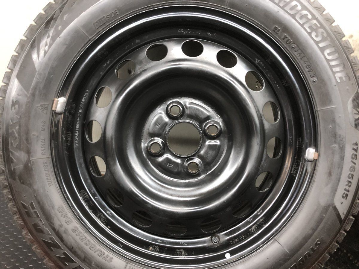 BS BLIZZAK VRX3 175/65R15】スタッドレス【TOYOTA 純正ホイール 15 BS BLIZZAK VRX3 175/65R15】スタッドレス【TOYOTA 純正ホイール 15