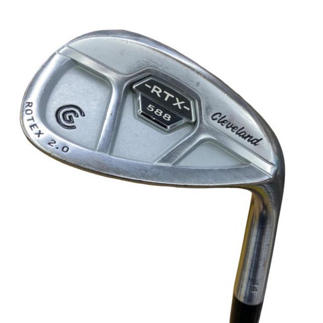 【中古】 クリーブランド Cleveland 588 RTX 2.0 キャビティバック ツアーサテン 56°/14° ウェッジ WG NS PRO 950GH (フレックスS) メンズ 男性用 右利き 右用 Cランク ゴルフクラブ