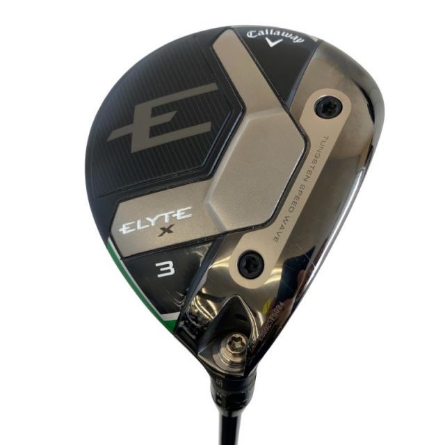 【中古】 キャロウェイ ELYTE X 3W フェアウェイウッド FW VENTUS GREEN 50 for CW(ELYTE FW) (フレックスS) メンズ 男性用 右利き 右用 Cランク ゴルフクラブ