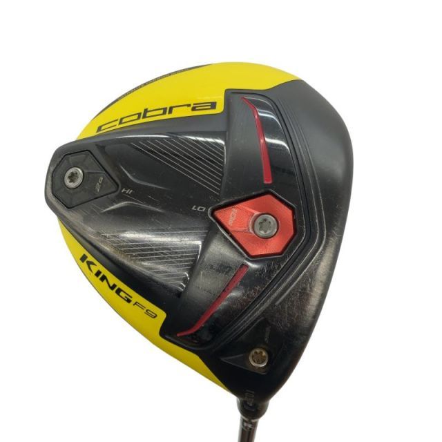 【中古】 コブラ KING F9 SPEEDBACK 10.5°(イエロー) ドライバー DR Speeder EVOLUTION for Cobra(DR) (フレックスR) メンズ 男性用 右利き 右用 Cランク ゴルフクラブ