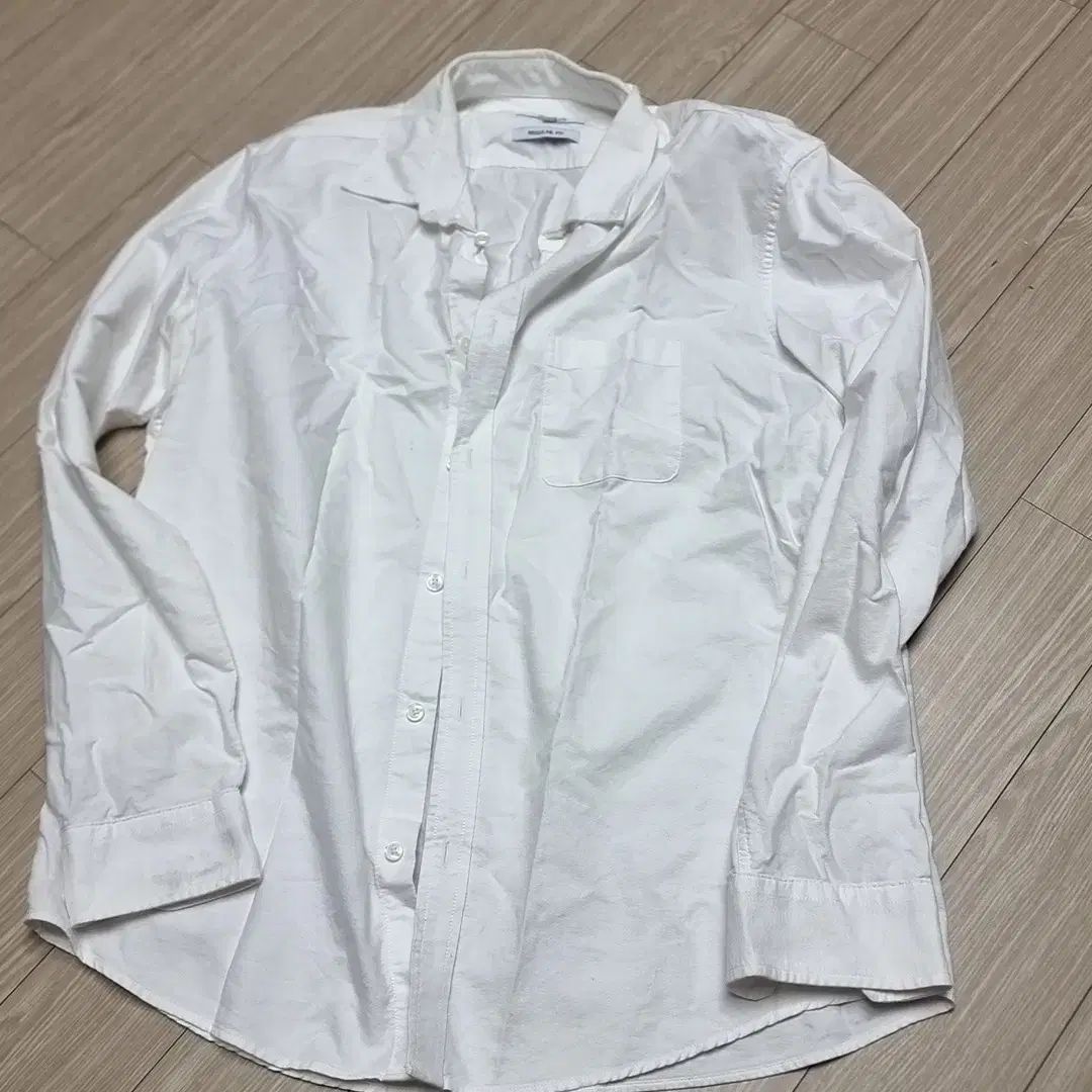 無心衣 白 シャツ 100-105