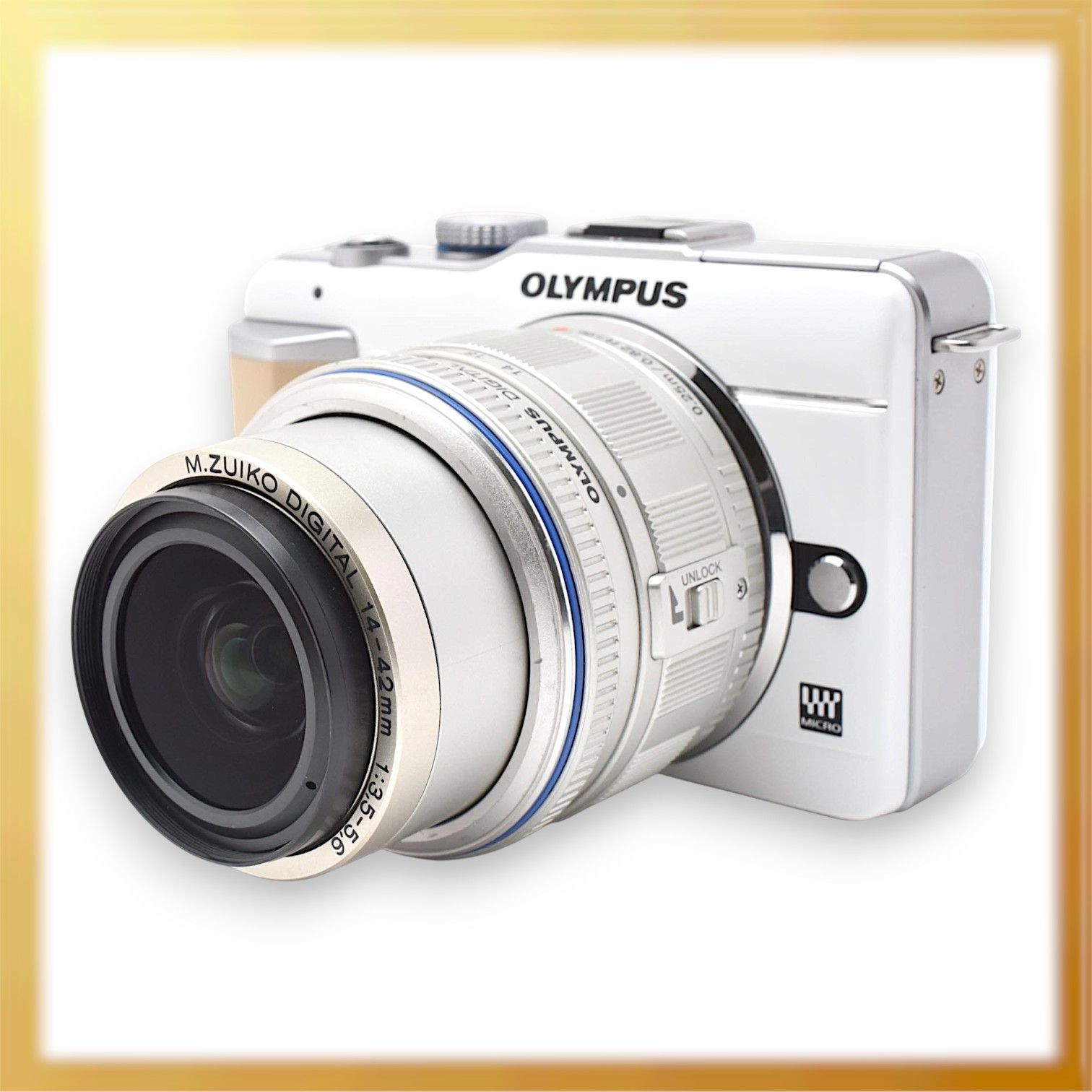 極美品｜OLYMPUS PEN E-PL1 ミラーレス一眼 レンズキット ホワイト