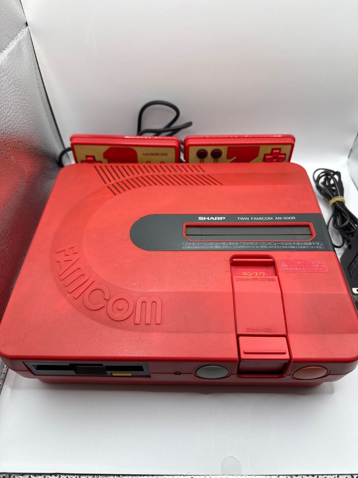 ツインファミコン 本体 AN-500-R+付属品一式【ベルト交換済み】 - メルカリ