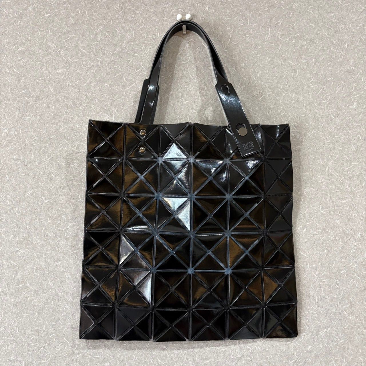【PLEATS PLEASE/ISSEY MIYAKE トートバッグ】ブラック バッグ